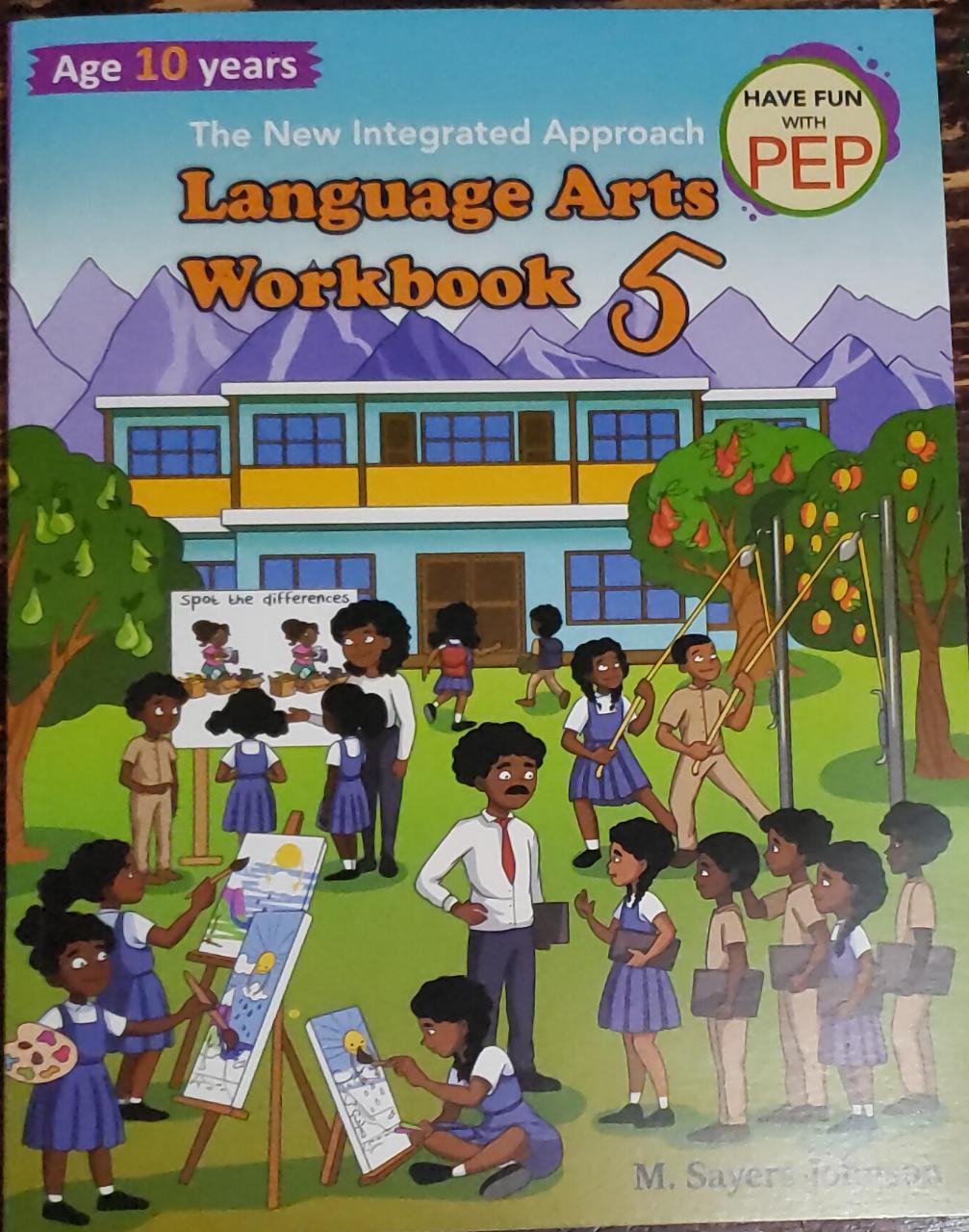 the new integrated approach language arts workbook 5 pep