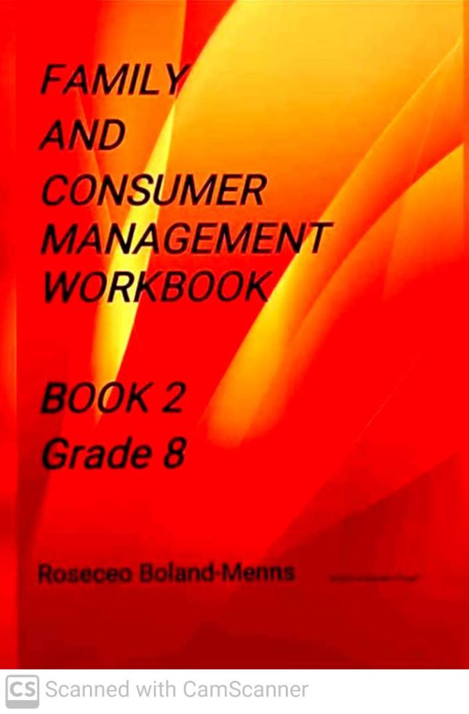 Family And Consumer Management Workbook 2 Grade 8 The Book Jungle 