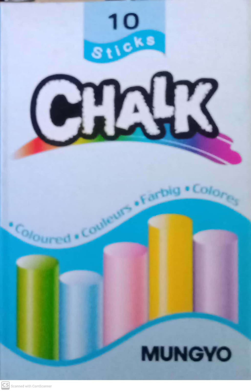 Sargent Art White Dustless Chalk