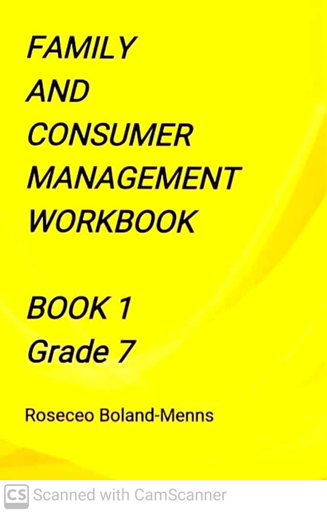 Family and Consumer Management Workbook 1 (Grade 7) - The Book Jungle  Jamaica