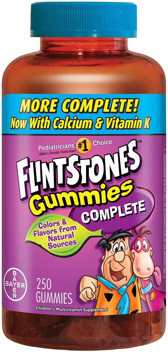 Flintstones Gummies Complete Children's Multivitamin, 250 ct. - The ...