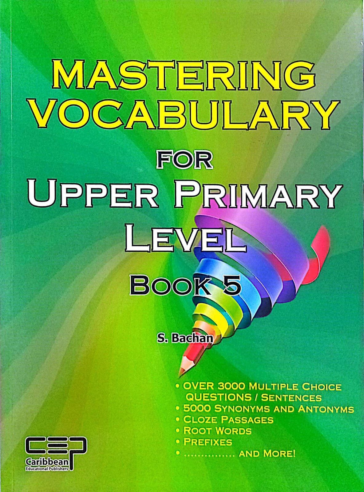 Mastering Vocabulary For Upper Primary Level Book 5 Big Print The