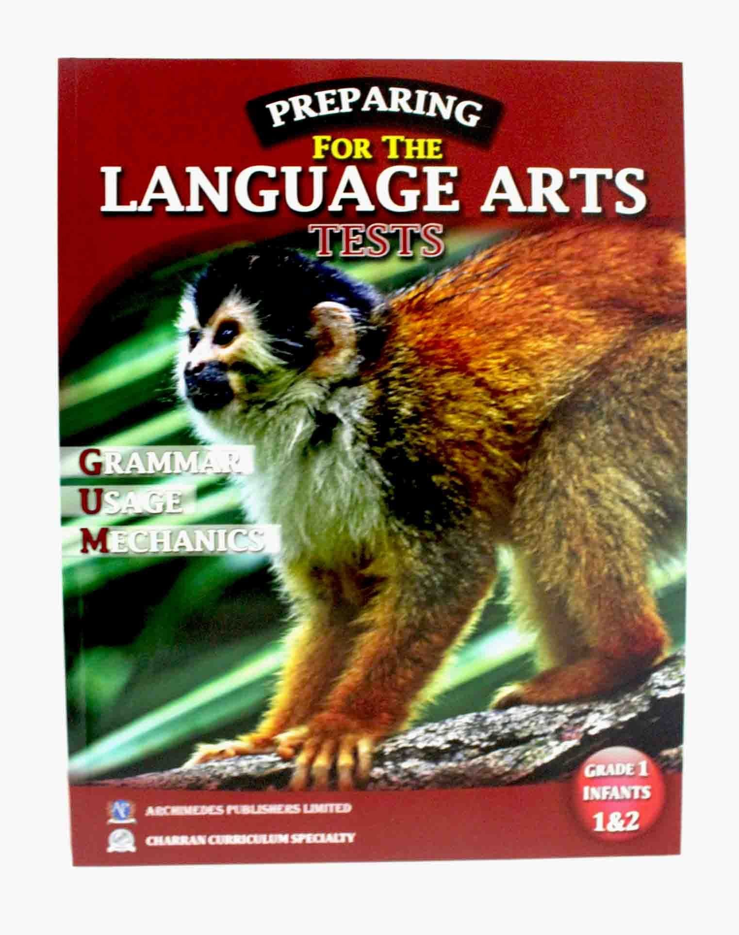 Preparing For Language Arts Test Grade 1 - The Book Jungle Jamaica
