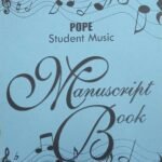 Pope 8.5 * 11 Manuscript bk 24 pages