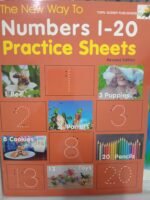 New Way To Numbers 1-20 Practice Sheets (The Way to Numbers Series) - Image 2