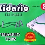 Treasury Tags size 8 inch