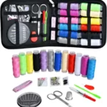 Sewing Kit, Zipper Portable Mini Sewing Kits for Adults, Kids, Traveler, Beginner, Emergency, Family Repair, Sewing Supplies with 12 Color Thread, Scissors, Needles, Tape Measure and Other Accessories