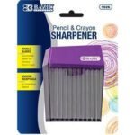 Bazic 2 Hole Square Sharpener w/ Recept