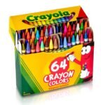 Crayola Crayons, 64 Count, Assorted Colors, School Supplies for Kids