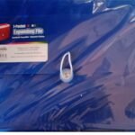 Bazic 7 Pocket Expanding Files (folders) Blue