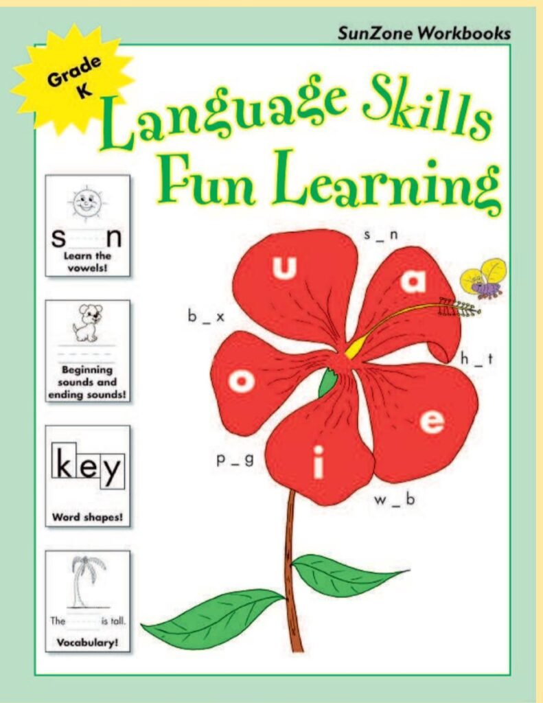 SunZone Language Skills Fun Learning - The Book Jungle Jamaica