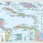 Caribbean Wall Map (Charts)