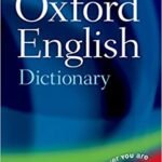 Pocket Oxford English Dictionary Hardcover