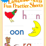 SunZone Language Fun Practice Sheets Grade K