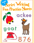 Script Writing Fun Practice Sheets (SunZone)