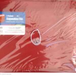 Bazic 7 Pocket Expanding Files (folders) Red