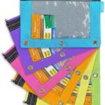 Bazic mesh pencil case assorted colours