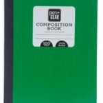 Pen + Gear Composition Book, Wide Ruled, 100 Pages, 9.75" x 7.5", Green