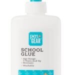 Pen+Gear Washable School Glue, White, 4 fl oz