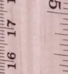 Wood Ruler 12 inch