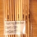 Paint brush #1 (Round Hog Bristle Brush)