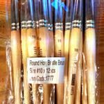 Paint brush #10 (Round Hog Bristle Brush)
