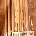 Paint brush #2 (Round Hog Bristle Brush)
