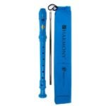 Harmony by West Music WM2400B Soprano Recorder, Blue