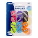 Bazic 1 Hole Round Plas Sharpener (each)
