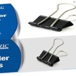 Bazic Large 2" Binder Clip Blk (12/box)