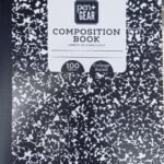Pen + Gear 100 Sheets Black & White Composition Book, College Ruled