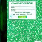 Seek Composition Book 100 Sheets