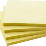 Bazic 100ct 3*3 Stick On Note yellow