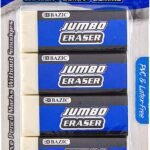 Bazic Jumbo Vinyl Eraser (4/pk)