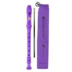 Harmony by West Music WM2400P Soprano Recorder, Purple