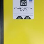 Pen + Gear 100 Sheets Yellow Composition Book, Wide Ruled