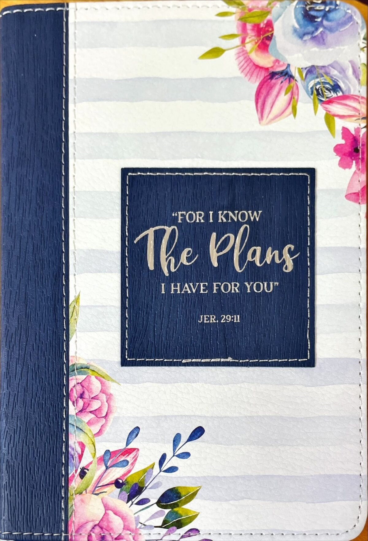 Journal- I Know the Plans Stripe - Image 1