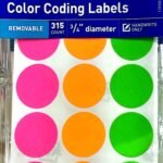 Avery Neon Color Circle Labels