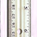 Bazic 12" (30cm) Wooden Ruler