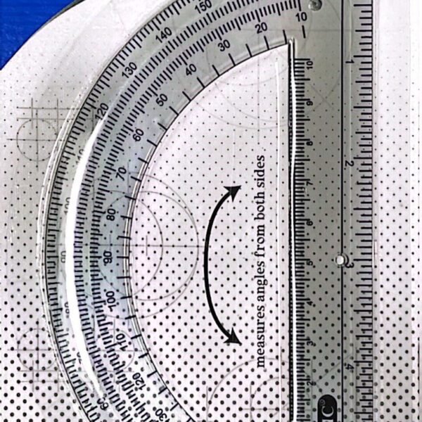 Bazic Semicircular 6" Protractor