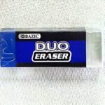 Bazic Duo Two- Tone Vinyl Eraser (each)