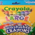 Crayola Large Washable Crayons 12 ct