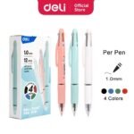 Deli 4 Colors Pen 1.0mm (each)