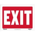 Signs Exit 9*12 inches