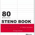 Steno Book 80 sheets (Bazic)