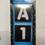 Jot Stencil Letters & Numbers 36pc