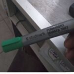 Studmark Permanent Marker Bullet tip Green