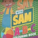 Say with Sam ABC Coloring book