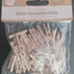 Mini Wooden pegs