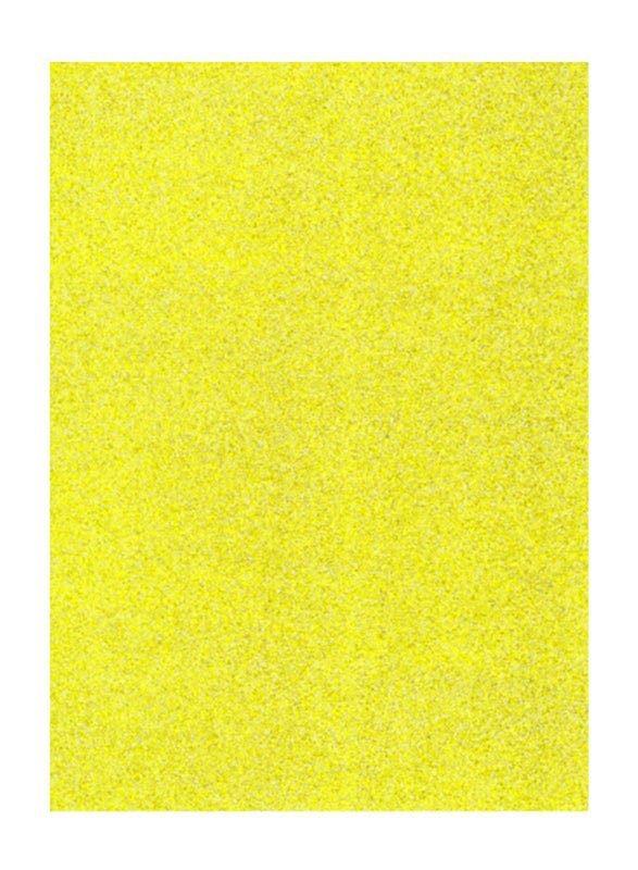 2024/02/1000003057.jpg Foam sheet Glitter Yellow 20*30cm (each) - Image 1